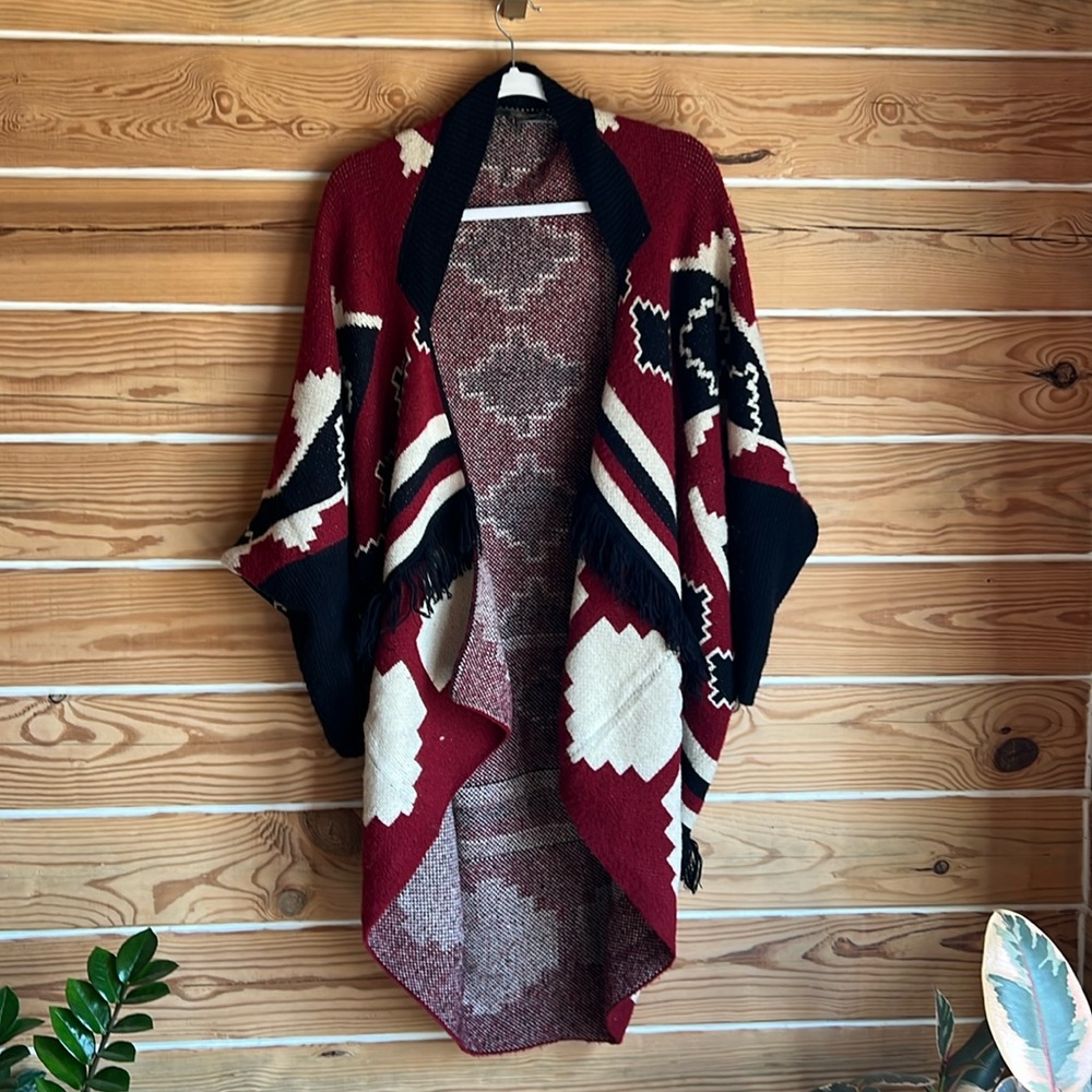 Maxsport sweater cape coat tribal L/XL